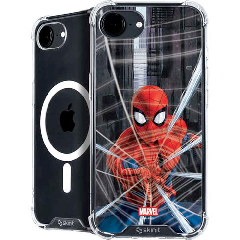 Marvel Spiderman Web Throw iPhone 16e MagSafe Case