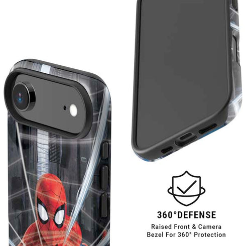 Marvel Spiderman Web Throw iPhone 17 Air Magsafe Impact Case