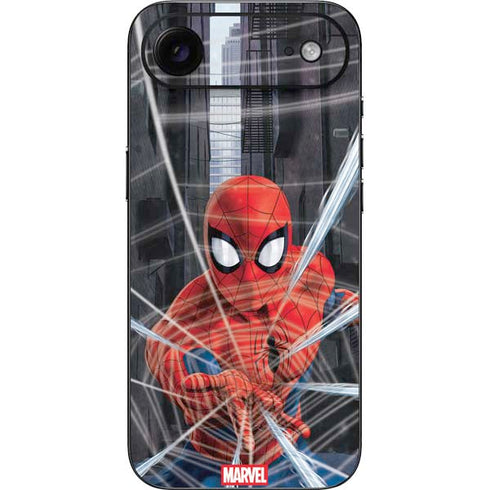Marvel Spiderman Web Throw iPhone 17 Air Skin
