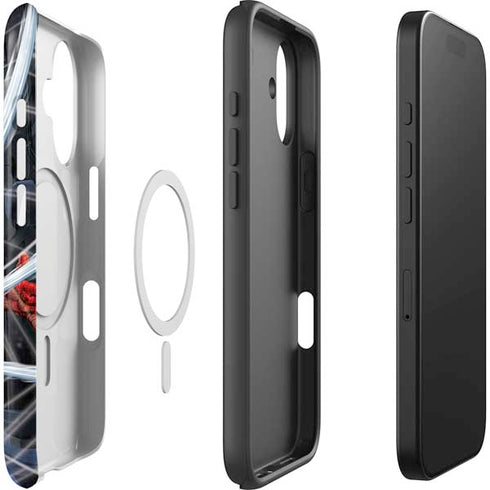Marvel Spiderman Web Throw iPhone 17 Magsafe Impact Case