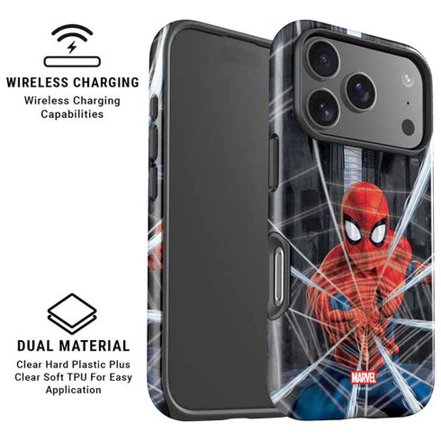 Marvel Spiderman Web Throw iPhone 17 Pro Magsafe Impact Case