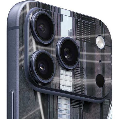 Marvel Spiderman Web Throw iPhone 17 Pro Skin