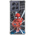 Marvel Spiderman Web Throw Moto G Power 5G (2025) Clear Case