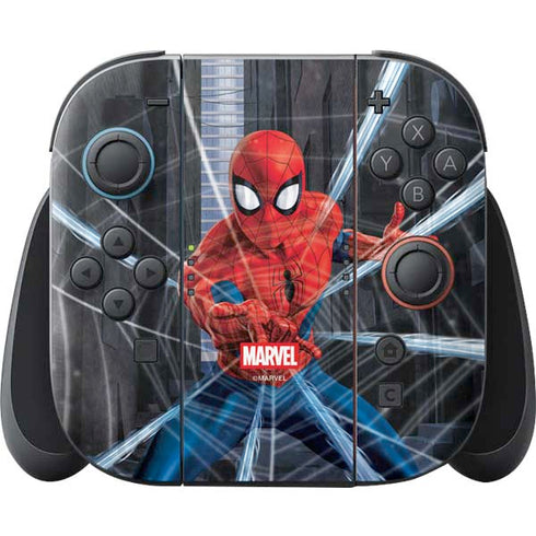 Marvel Spiderman Web Throw Nintendo Switch 2 (2025) Joy-Con Controller Skin