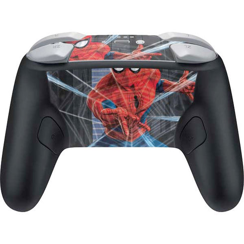 Marvel Spiderman Web Throw Nintendo Switch 2 (2025) Pro Controller Skin