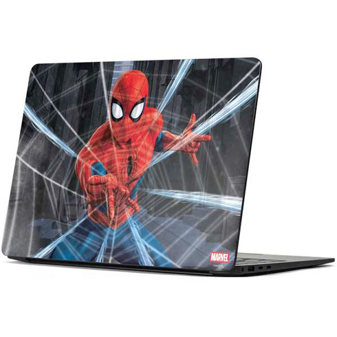 Marvel Spiderman Web Throw Surface Laptop 7 15in Skin