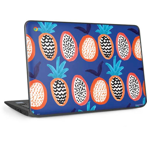 Bouffants and Broken Hearts Weird Fruits HP Chromebook Skin