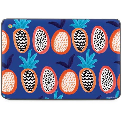Bouffants and Broken Hearts Weird Fruits HP Chromebook Skin