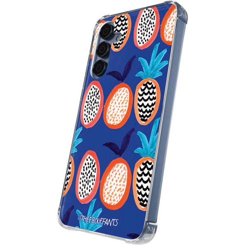 Bouffants and Broken Hearts Weird Fruits Galaxy A55 5G Clear Case