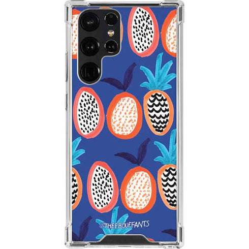 Bouffants and Broken Hearts Weird Fruits Galaxy S23 Ultra Clear Case