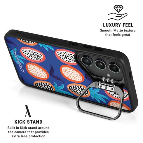 Bouffants and Broken Hearts Weird Fruits Galaxy S24 Plus Kickstand Case