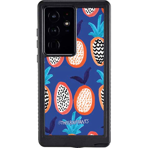 Bouffants and Broken Hearts Weird Fruits Galaxy S24 Ultra Waterproof Case