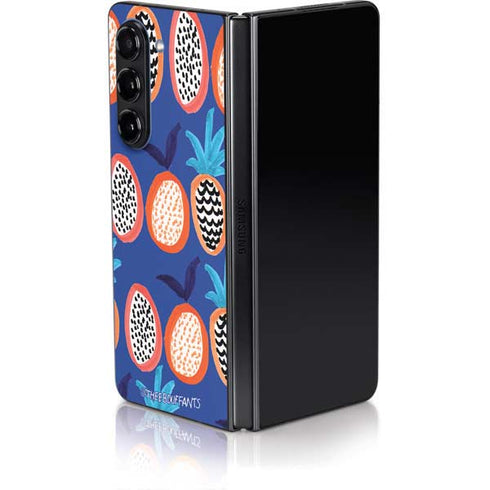 Bouffants and Broken Hearts Weird Fruits Galaxy Z Fold5 5G Skin