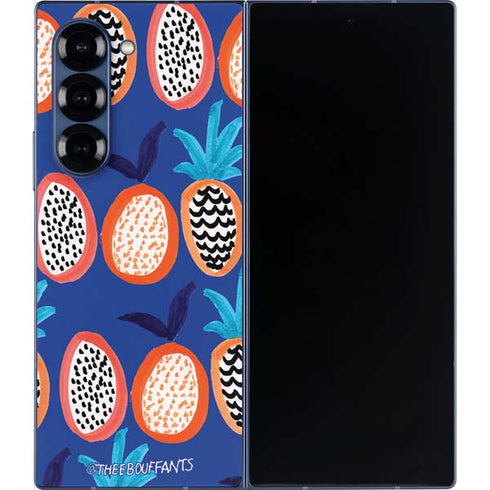 Bouffants and Broken Hearts Weird Fruits Galaxy Z Fold6 Skin