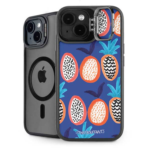 Bouffants and Broken Hearts Weird Fruits iPhone 15 Plus Kickstand Case