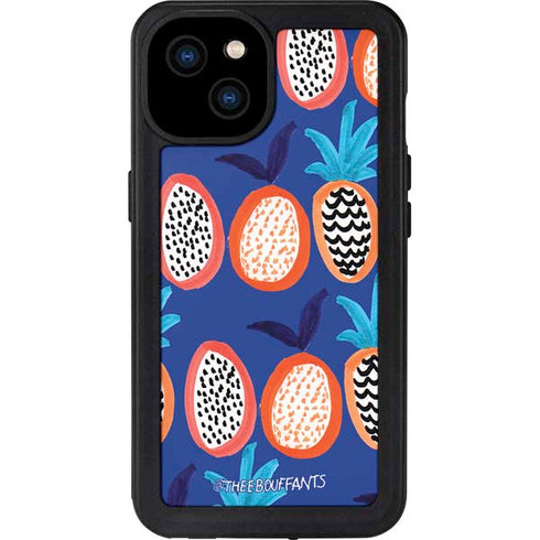 Bouffants and Broken Hearts Weird Fruits iPhone 15 Plus Waterproof Case