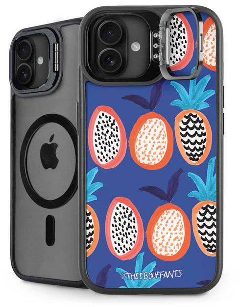 Bouffants and Broken Hearts Weird Fruits iPhone 16 Plus Kickstand Case