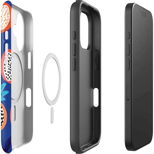 Bouffants and Broken Hearts Weird Fruits iPhone 16 Plus Magsafe Impact Case