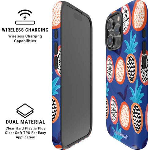 Bouffants and Broken Hearts Weird Fruits iPhone 16 Pro Magsafe Impact Case