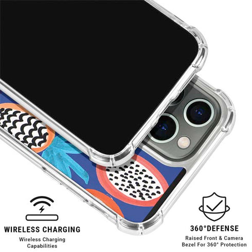 Bouffants and Broken Hearts Weird Fruits iPhone 16 Pro Max Clear Case