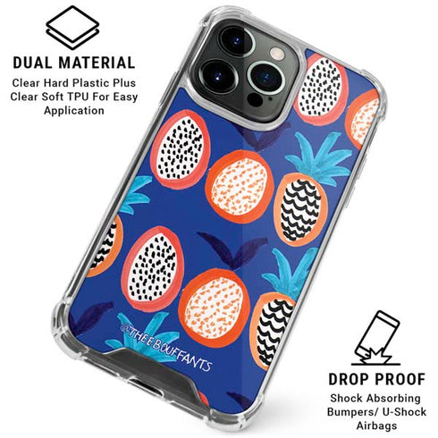 Bouffants and Broken Hearts Weird Fruits iPhone 16 Pro Max Clear Case