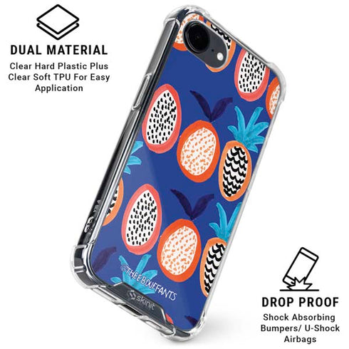 Bouffants and Broken Hearts Weird Fruits iPhone 16e Clear Case