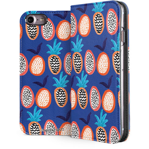 Bouffants and Broken Hearts Weird Fruits iPhone 7 Folio Case