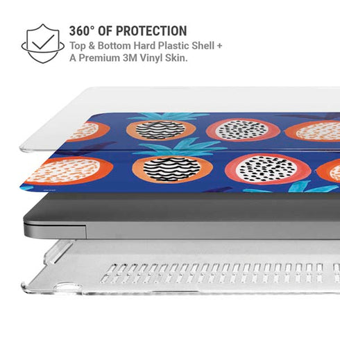 Bouffants and Broken Hearts Weird Fruits MacBook Cases