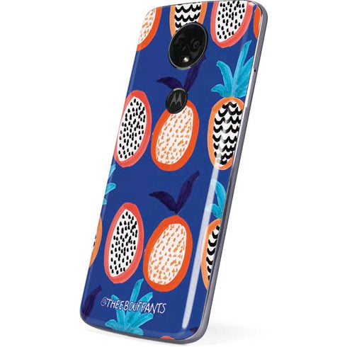 Bouffants and Broken Hearts Weird Fruits Moto E5 Plus Skin