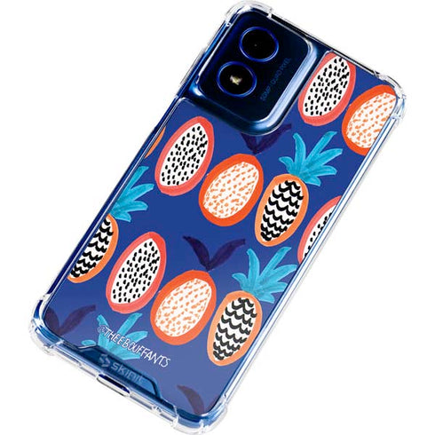 Bouffants and Broken Hearts Weird Fruits Moto G 5G (2024) Clear Case