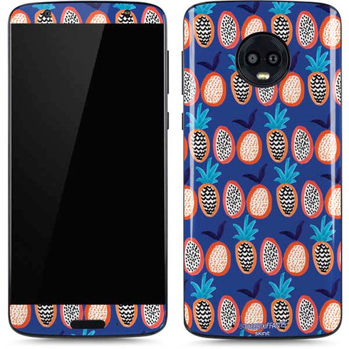 Bouffants and Broken Hearts Weird Fruits Moto G6 Skin