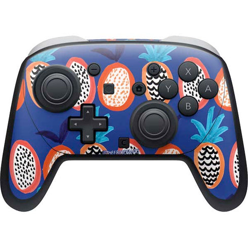 Bouffants and Broken Hearts Weird Fruits Nintendo Switch 2 (2025) Pro Controller Skin