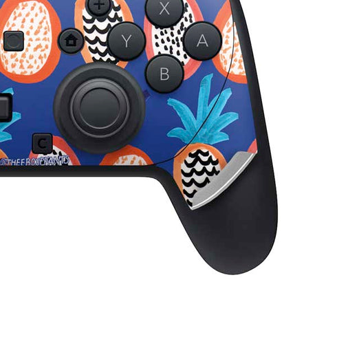 Bouffants and Broken Hearts Weird Fruits Nintendo Switch 2 (2025) Pro Controller Skin