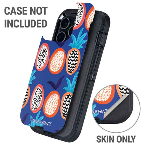 Bouffants and Broken Hearts Weird Fruits Otterbox Defender iPhone Skin