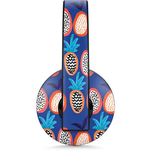 Bouffants and Broken Hearts Weird Fruits PlayStation 4 Gold Wireless Headset Skin