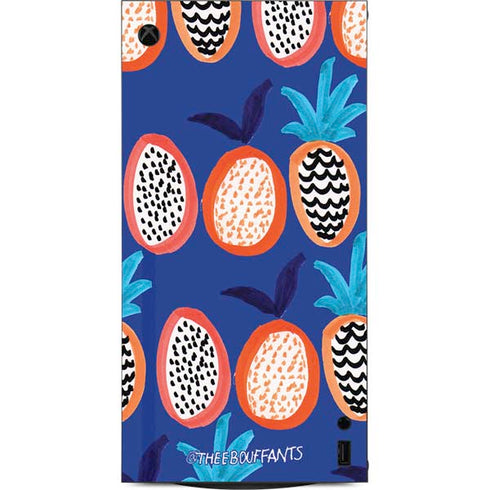 Bouffants and Broken Hearts Weird Fruits XBox Series X Digital Edition Console Skin