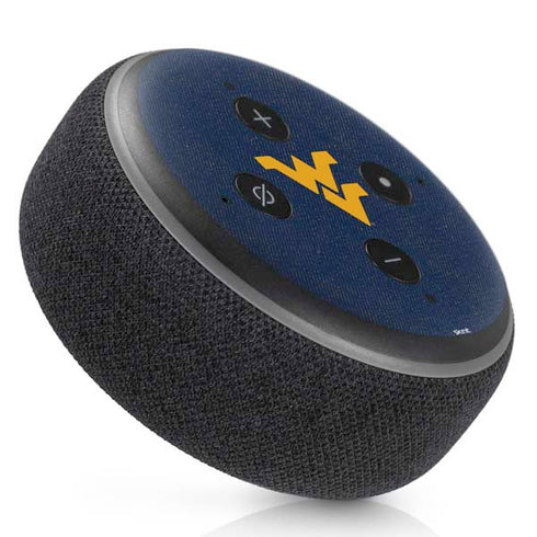 West Virginia University Basketball Amazon Echo Dot Skin