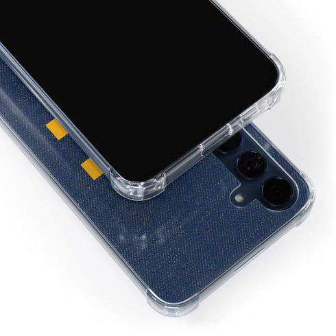 West Virginia University Basketball Galaxy A55 5G Clear Case