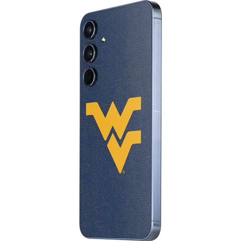 West Virginia University Basketball Galaxy A55 5G Skin