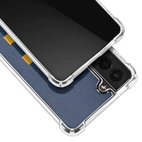 West Virginia University Basketball Galaxy S22 Plus Clear Case