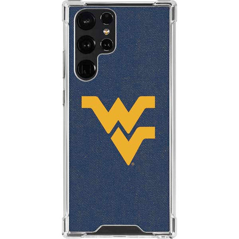 West Virginia University Basketball Galaxy S23 Ultra Clear Case