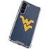 West Virginia University Basketball Galaxy S24 FE Clear Case