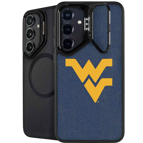 West Virginia University Basketball Galaxy S24 FE Kickstand Case