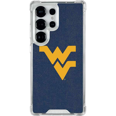 West Virginia University Basketball Galaxy S26 Ultra Clear Case