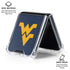 West Virginia University Basketball Galaxy Z Flip6 Clear Case
