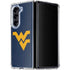 West Virginia University Basketball Galaxy Z Fold5 5G Clear Case