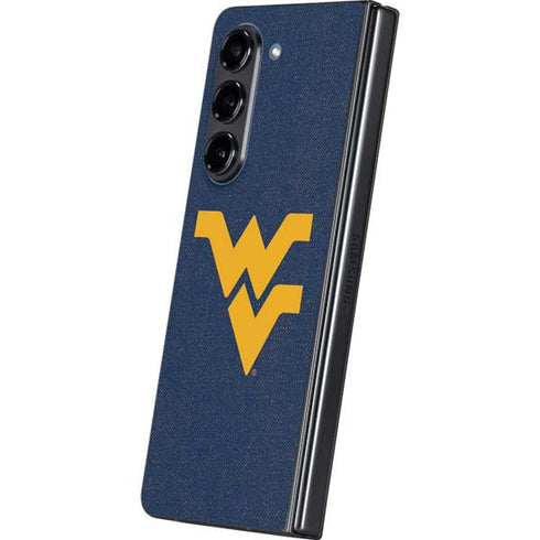 West Virginia University Basketball Galaxy Z Fold5 5G Skin