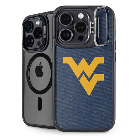 West Virginia University Basketball iPhone 13 Pro Kickstand Case
