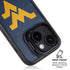 West Virginia University Basketball iPhone 15 Kickstand Case