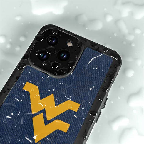West Virginia University Basketball iPhone 15 Pro Waterproof Case